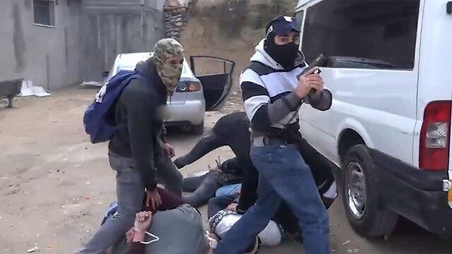 Полицейский рейд в Восточном Иерусалиме. Фото: пресс-служба полиции