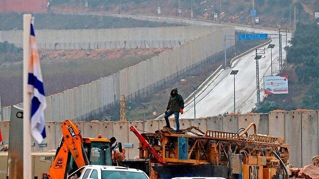 IDF forces along the Lebanon border during operation to destroy Hezbollah tunnels (צילום: AFP) IDF forces along the Lebanon border during operation to destroy Hezbollah tunnels