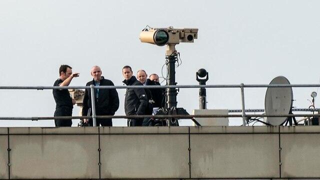 Израильская система перехвата дронов в аэропорту Гатвик