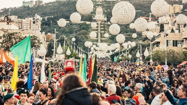 Рождественские торжества в Хайфе. Фото: Мор Альнакве