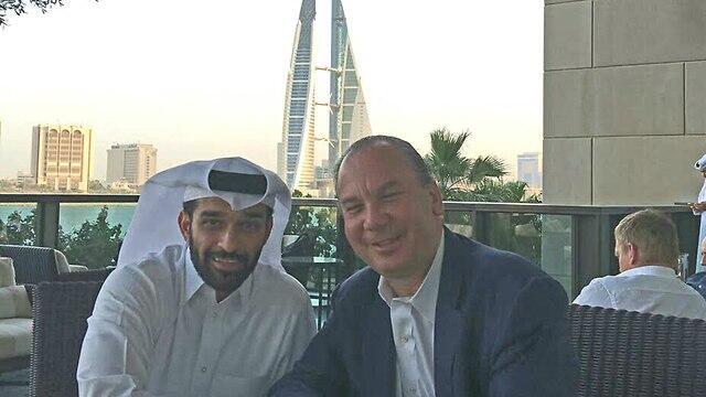  Rabbi Marc Schneier with al-Thawadi