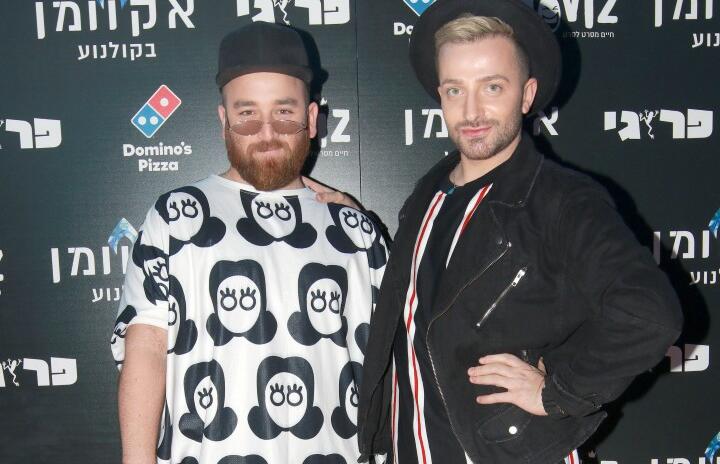 Йоав Меир и Леон Шнейдеровски (Фото: Анат Мосберг) פרוגי יום הולדת 8