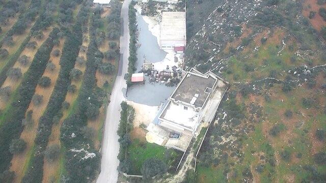 Tunnels excavated from the village of Kila
