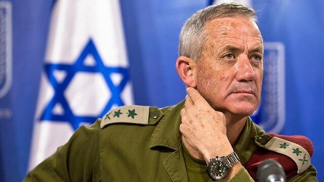 Benny Gantz as IDF chief in 2014 (Photo: Reuters)
