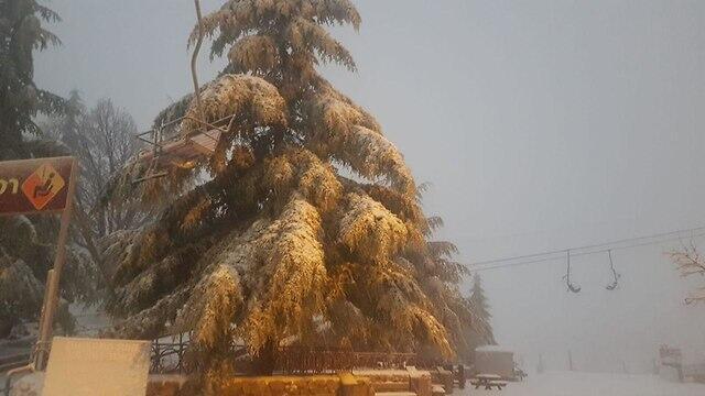 Снег на Хермоне