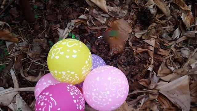 Cluster of incendiary balloons located in the south 