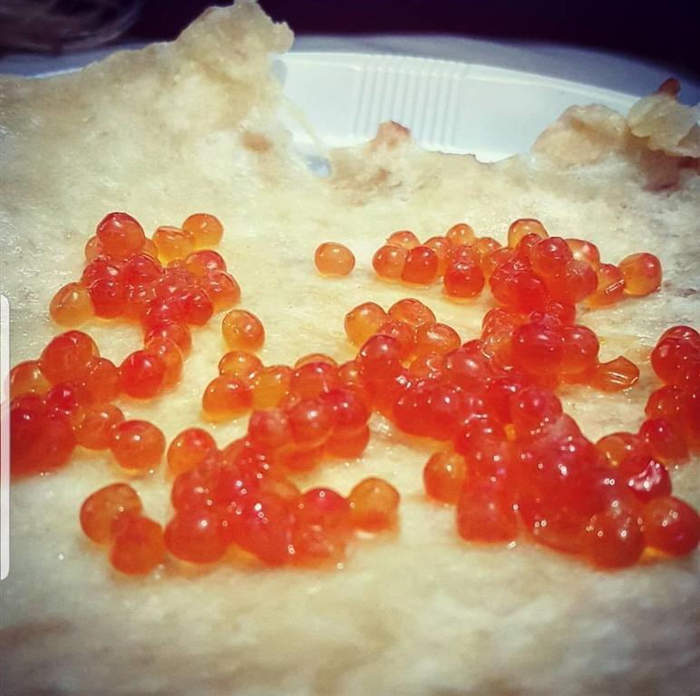 Муфлеты с красной икрой - идеальный вкус. Фото: семейный архив