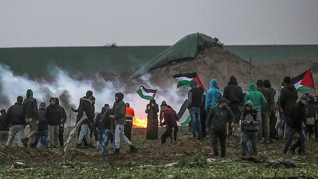 Беспорядки на границе с Газой. Фото: ЕРА