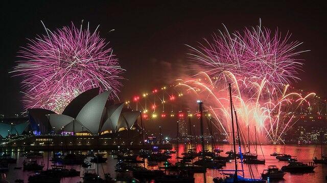 New Year's celebrations in Sydney on December 31, 2018