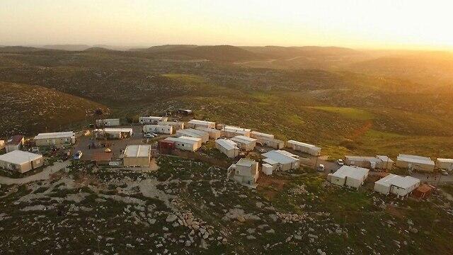 The Asael outpost in the West Bank (file photo)