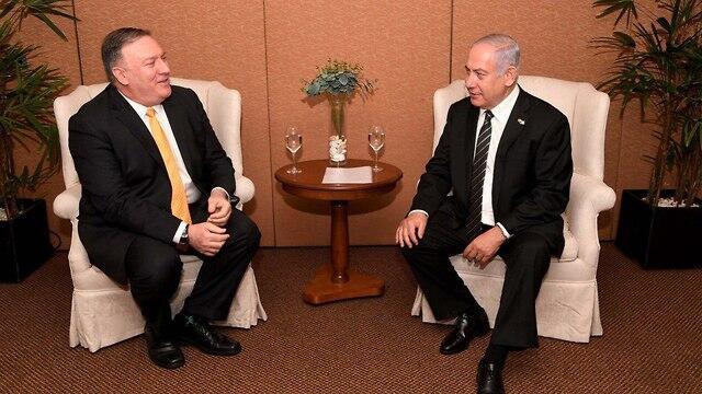Pompeo and Netanyahu 