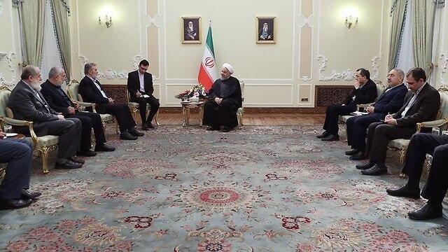 Ziad Nakhala meets with Khamenei