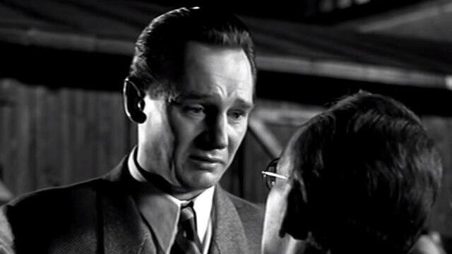 Liam Neeson as Oskar Schindler in Schindler's List