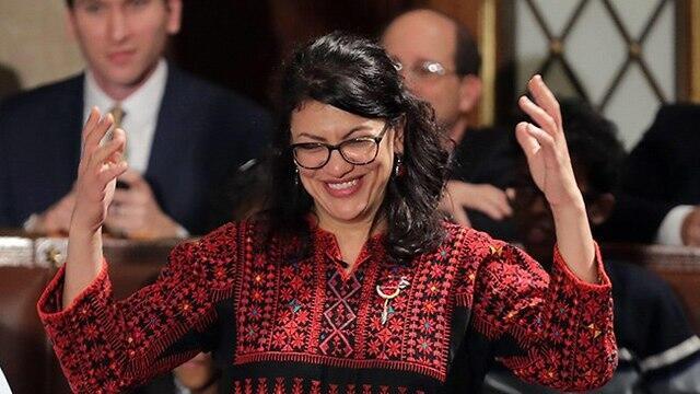 Rep. Rashida Talib (צילום: AFP) Rep. Rashida Talib