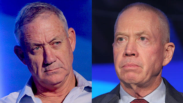 Benny Gantz and Yoav Galant 