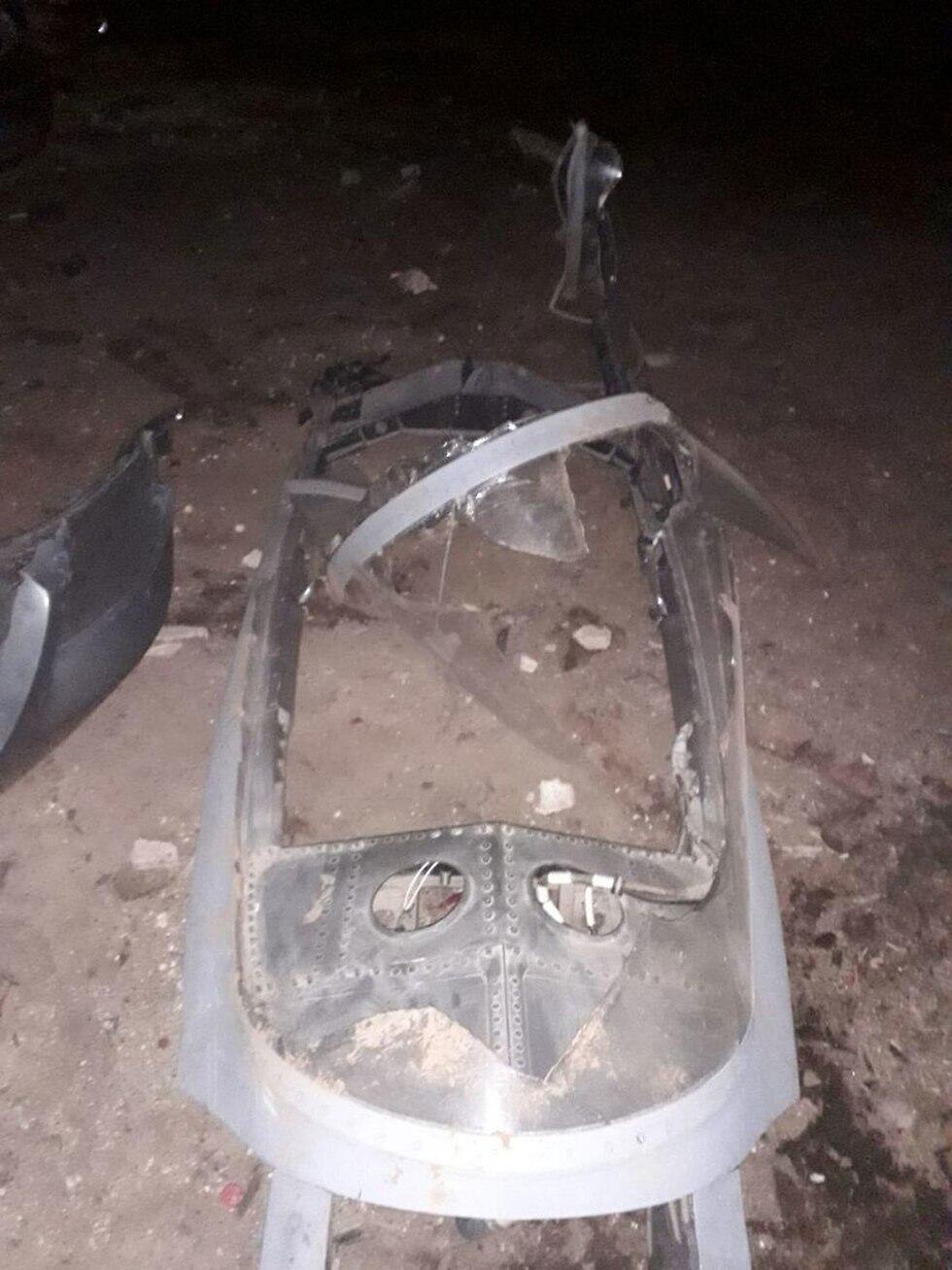 A canopy of the F-15 Falcon fighter jet