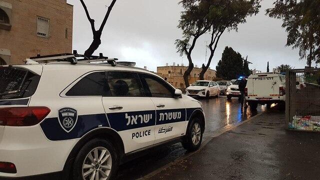 Место происшествия. Фото: TPS (צילום: אביב הרץ, TPS) Место происшествия. Фото: TPS