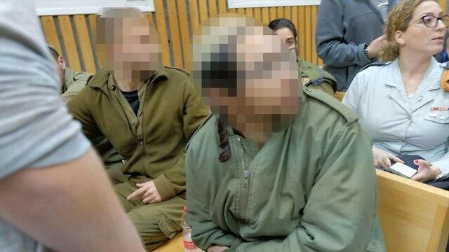 One of the charged Netzah Yehuda soldiers in court