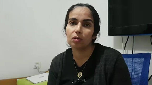 Мейрав Бецалель, мать раненой девочкиnullnull Мейрав Бецалель, мать раненой девочки