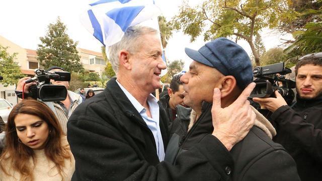Benny Gantz with Brig. Gen. (res.) Amal Asad