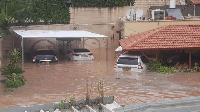 Наводнения на севере Израиля