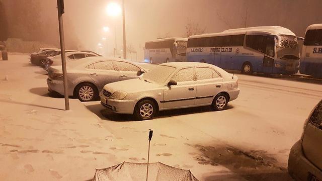 Снег в Иерусалиме. Фото: Идо Коэн (צילום: עידו כהן) Снег в Иерусалиме. Фото: Идо Коэн