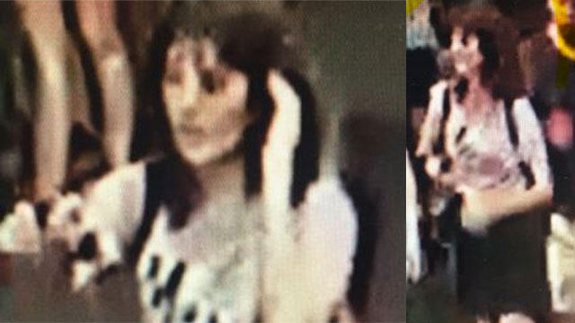 Footage of the victim released by the police