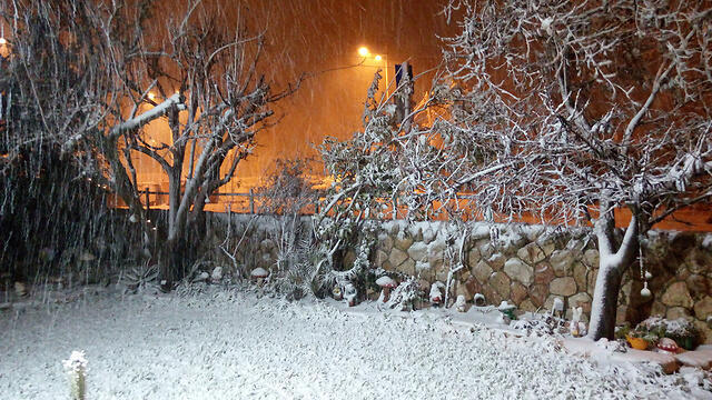 Snow in Gush Etzion
