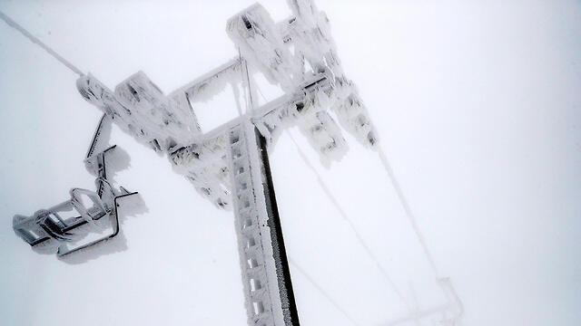 Подъемник на Хермоне. Фото: EPA