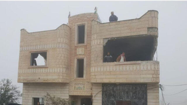 Дом Джабарина перед сносом