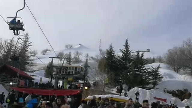 Канатная дорога на Хермоне. Фото: Аттила Сомфальви