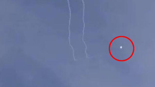 "Железный купол" сбивает ракету над Голанами