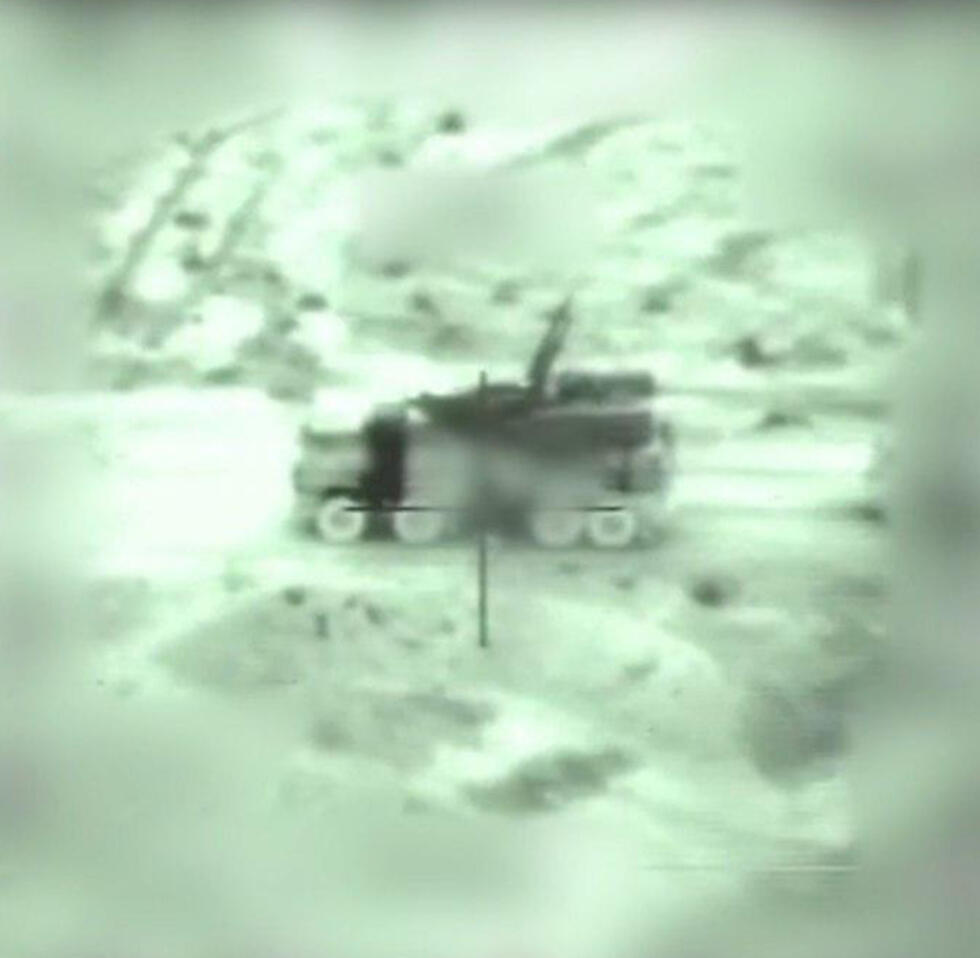 Комплекс ПВО, уничтоженный ВВС ЦАХАЛа. Фото: пресс-служба ЦАХАЛа