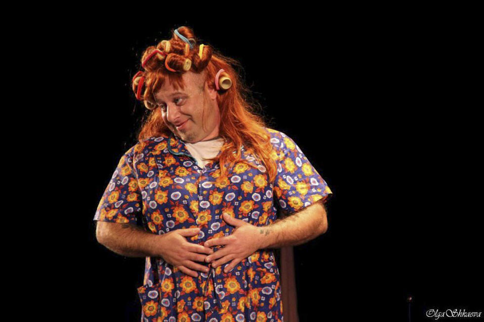 Сцена из спектакля "Борщ". Фото: Ольга Шкаева (Фото: Ольга Шкаева) Сцена из спектакля "Борщ". Фото: Ольга Шкаева