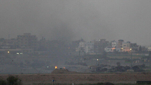 Удары по Газе. Фото: Рои Идан