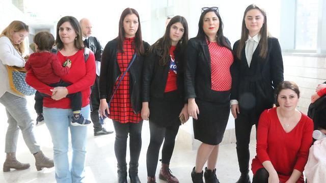 Подруги Дорины Винта в суде. Фото: Моти Кимхи