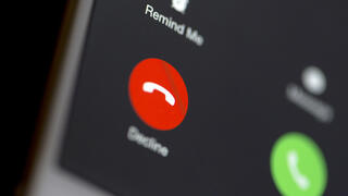 אילוסטרציה של שיחת טלפון