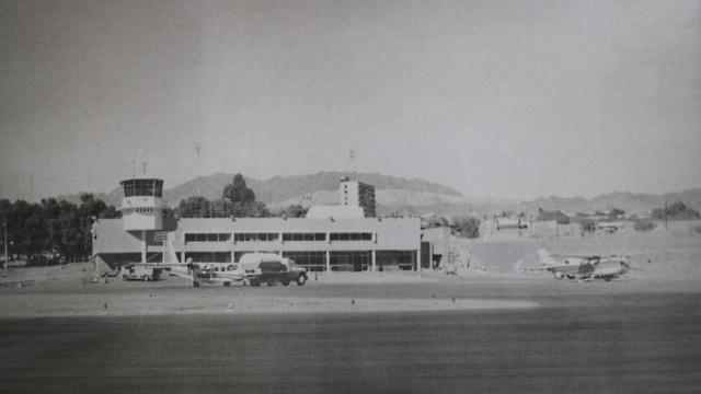 Аэропорт в Эйлате, 1950 год. Фото: архив Управления аэропортов Израиля