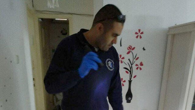 Место преступления - квартира в Маалоте. Фото: пресс-служба полиции