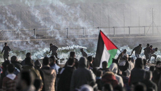 Gaza border riots 