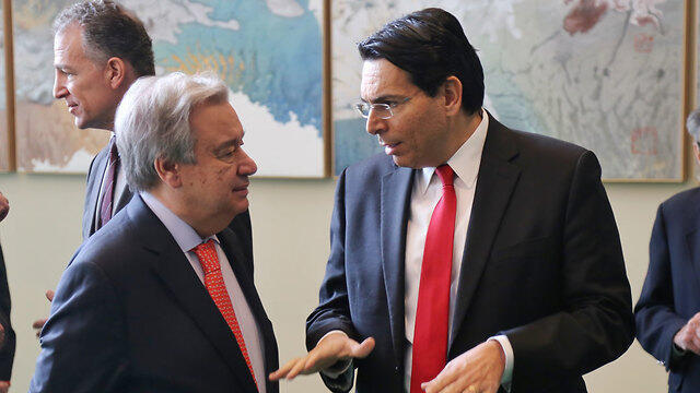 Постпред Израиля и генсек ООНnullnull Постпред Израиля и генсек ООН