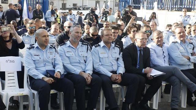 The inauguration of a police station in Kafr Qassem (צילום: שאול גולן) The inauguration of a police station in Kafr Qassem