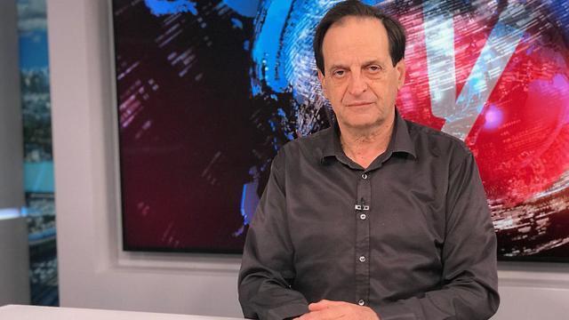 Дан Меридор в студии Ynet. Фото: Долев Джоли