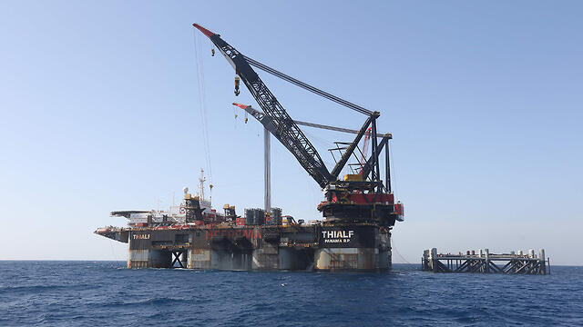 Месторождение "Левиафан". Фото: AFP