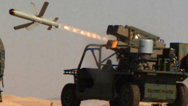 Запуск "Тамуза" с багги. Фото: РАФАЭЛ