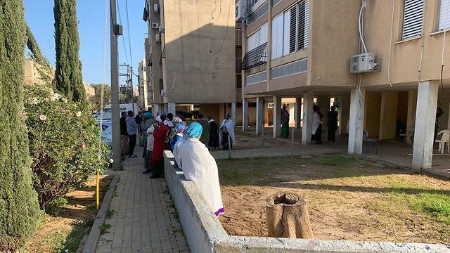 Дом на улице Ха-Ракефет в Явне, где была совершена попытка убийства женщины