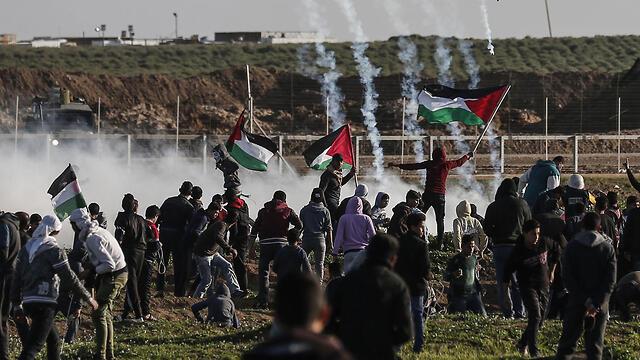 Recent riots by the border fence