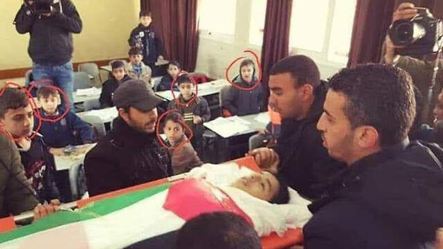 Прощание с родственником Хании в школеnullnull Прощание с родственником Хании в школе