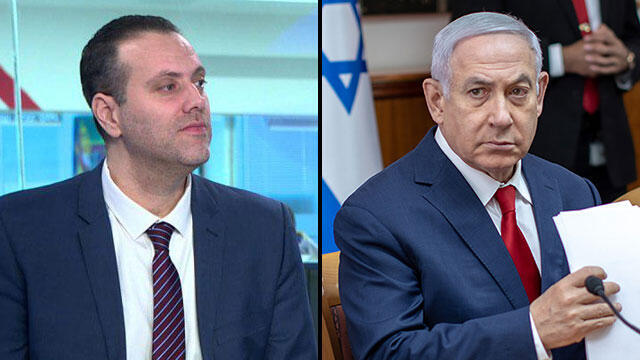 MK Miki Zohar and Prime Minister Benjamin Netanyahu