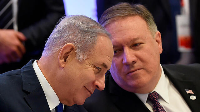 Benjamin Netanyahu and Mike Pompeo